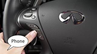 2017 INFINITI Q70 - Making a Call - with Navigation (if so equipped)