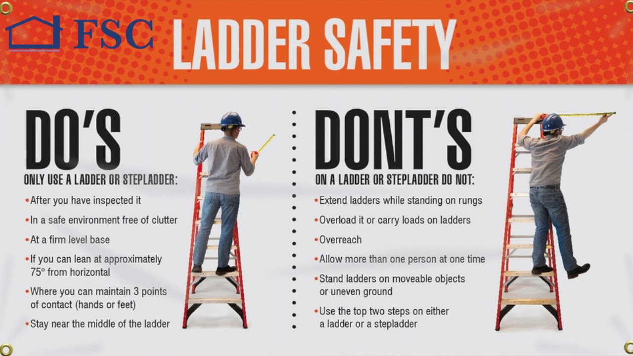 Ladder Safety Training Toolbox Talk At Donte Johnson Blog
