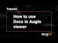 How to use Docs in Augin Viewer