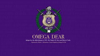 Omega Dear - 82nd Grand Conclave Founders' Day Banquet