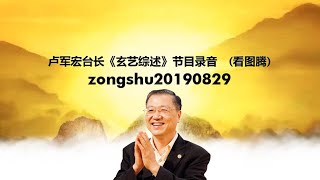 心灵法门 zongshu20190829 - 卢军宏台长《玄艺综述》节目录音  (看图腾)