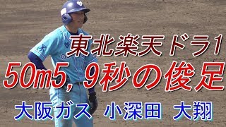 【2019東北楽天ゴールデンイーグルス・ドラフト1位/走塁編】大阪ガス・小深田 大翔(佐用中※佐用スターズ→神戸国際大附属高→近畿大)