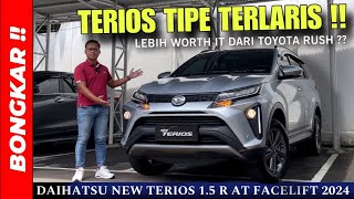 Bongkar !! DAIHATSU TERIOS 1.5 R AT 2024 || REVIEW EXTERIOR \u0026 INTERIOR SODARA KEMBAR TOYOTA RUSH !!