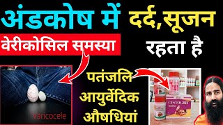 अंडकोष में दर्द,सूजन Vericocele Problem में अपनाए Patanjali की कारगर Ayurvedic दवाइया।। Swami Ramdev