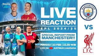 THE DERBY S2 EPS 46 [LIVE REACTION EPL] : MAN CITY VS LIVERPOOL