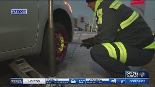 AAA Kansas asking drivers to be safe, expecting busy couple days for roadside assistance