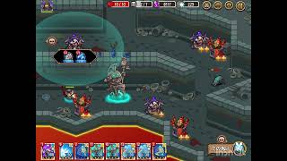 [防衛ヒーロー物語]ヘビーザ様の神殿 ナイトメア ヘビーザ教総本山(Level41) [Crazy Defense Heroes] King Slithering’s Temple