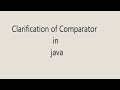 Comparator in java Collections | Clarification of comparator in java by Ponnam Jay | Core Java |