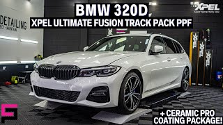 BMW 320D gets Xpel Ultimate Fusion Track PPF \u0026 Ceramic Coatings at The Studio!