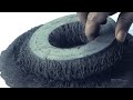 Magnetic Sand | Satisfying Experiment With Big Magnet