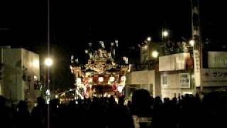 秩父夜祭2007年　団子坂　上町屋台（塞翁が馬さん）