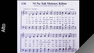 Ao hymnal no. 136 || Ni na tali meimer, Kibur || I know I love thee better|| all parts instrumental