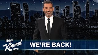Jimmy Kimmel Makes Triumphant Return After Five Long Months