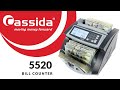 Cassida 5520 UV/MG - Money Counter with UV/MG/IR Counterfeit Detection w/ ValuCount