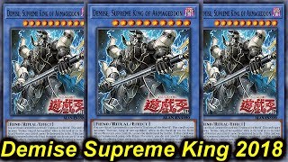 【YGOPRO】DEMISE, SUPREME KING OF ARMAGEDDON DECK 2018