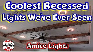 😎 Coolest Recessed Lights We've Ever Seen // Amico Lights