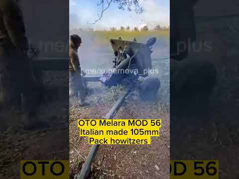 OTO Melara MOD 56 Italian Made 105 Mm Pack Howitzer - YouTube