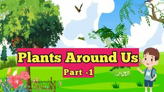 Plants Around Us | Types of a plants | Parts of a plants | Grade 1 | ICSE | CBSE | Part - 1