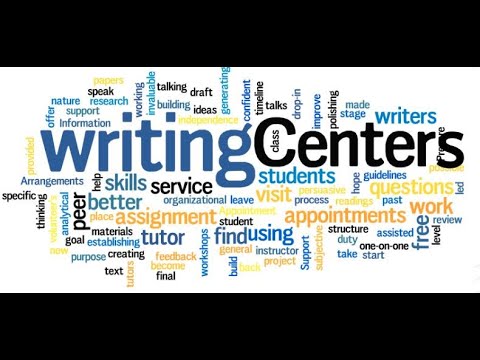 Writing Centers Youtube