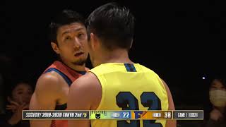 【バスケ】《QUICK RECAP》 SOMECITY 2019-2020 TOKYO 2nd 第5戦 - GAME1 -