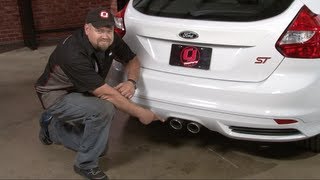 Focus ST Flowmaster American Thunder Cat-Back Exhaust System 2013-2018 Installation