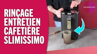 Comment éviter les fuites sur sa cafetière : Le rinçage d'entretien pour Slimissimo Scott