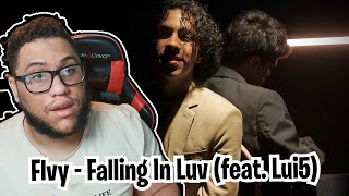 Reacion A Flvy - Falling In Luv (feat. Lui5) [Official Video]