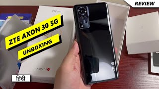 Zte Axon 30 5G Unboxing in Hindi | Price in India | Camera Test