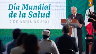 Día Mundial de la Salud. Conferencia presidente AMLO