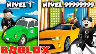 Me Hago Taxista 🚕y Consigo el Super Taxi Camaro en Roblox Taxi Boss