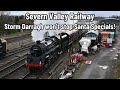 Severn Valley Railway V Storm Darragh | Santa Specials keep running | 7812, 4930 & 75069 in action!!