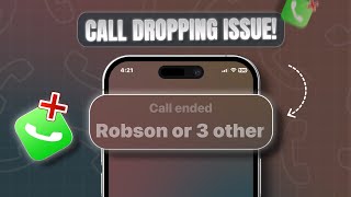 How to Fix Call Dropping Issue on iPhone | Call Keeps Dropping After iOS Update