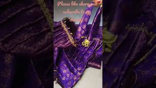 మీషో లో సారీ అదుర్స్ 👌👍😃#meeshosaree#saree#purple s105755024