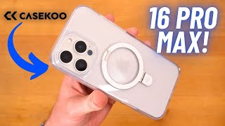 EXCLUSIVE: CASEKOO iPhone 16 Pro Max Case Review!