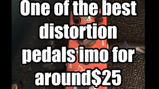 Donner Morpher dist pedal review and demo, Best dist. pedal for around $25 new