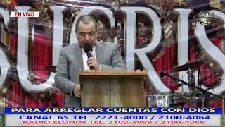 Tema: Consagrado para Dios | Culto General 3:30p.m. | M. C. Elohim Central | 29 DE DIC 2019