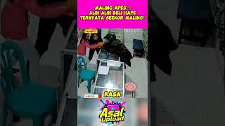 Maling ini kurang beruntung