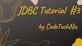 How To : Insert Data Into Database using PreparedStatement In JDBC In Eclipse | CodeTechNix
