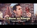 T-Bone vs Dry aged Ribeye Steak