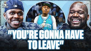 Dababy Tells Shaq How He Was Almost  Kicked Out Of An NBA Game...