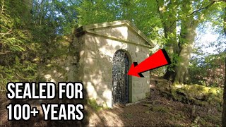 I Opened a Hidden ABANDONED 1800s Mausoleum Deep in the Woods