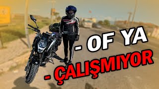 ANTALYA DÖNÜŞÜ YOLDA KALAN KIZ | YARDIMSEVER MOTOVLOG