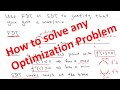 How to Solve Any Optimization Problems | Strategies for Solving Optimization Problems | Calculus 1