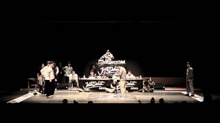 2014 JUSTE DEBOUT Korea Popping Final (MO.HIGHER vs DYNASTY DIAMONDZ)