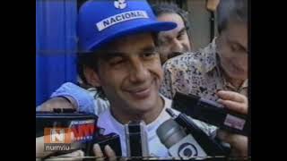 1993 - TREINOS GP DA ESPANHA, PILOTOS ELEGEM AYRTON SENNA COMO MELHOR PILOTO