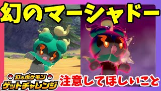 【ポケモンソードシールド】マーシャドーかわいすぎ！幻のポケモンゲットチャレンジで気を付けたいことはこれ！