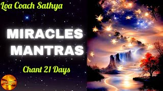 💫 Miracles Mantras 💫 Chant 21 Days ll உங்களுடைய ஆசைகள் தேவைகள் எதுவா இருந்தாலும் நிறைவேறும் ll