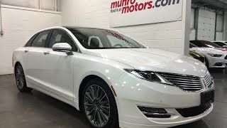 2013 Lincoln MKZ AWD SOLD Panoramic BLIS Platinum White Navigation Munro Motors