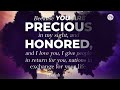 you are precious and honored isaiah 43 4 true love story