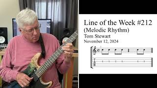 Line of the Week #212 - Motif Development Using Melodic Rhythms